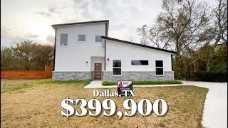 NO HOA New Construction in Dallas | HUGE 0.6 Acre Lot | 2,800 Sq Ft Modern Home