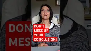 Напишите хорошее заключение к своей диссертации, ведь это последняя глава, которую прочитает экза...