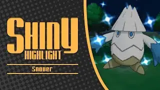 Pokemon X/Y Shiny Snover Live Reaction