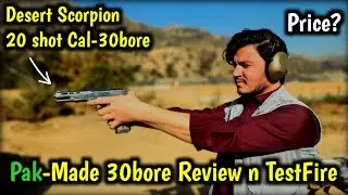 20-Shot 30 Cal Pistol Review | Full Specs, Power & Shooting Test!