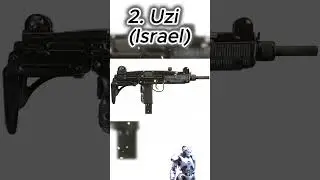 Top 10 Sub Machine Gun Terbaik Di Dunia #submachinegun #war #top5 #faktaunik #shorts