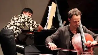 Performance of 'Romancendres' (Heinz Holliger) by Benjamin Glorieux and Sara Picavet.