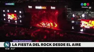 TELEFE NOTICIAS TE MUESTRA C&Oacute;MO SE VIVI&Oacute; EL COSQU&Iacute;N ROCK 2020 DESDE EL AIRE