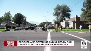 Two children, driver killed in Provo auto-pedestrian crash