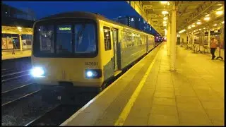 Pacer Class 143 Arriva Trains Wales departure at Cardiff Central