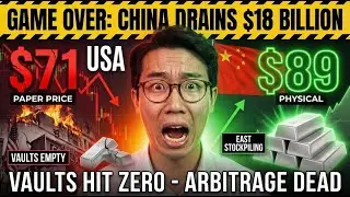 GAME OVER: China Drains $18 BILLION Silver From West Vaults Hit ZERO