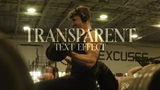 The SECRET to Editing Transparent Text