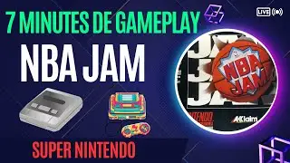 NBA Jam sur Super nintendo : 7 minutes de Gameplay