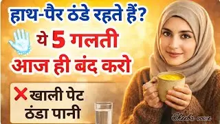 Cold Hands & Feet Problem | ये 5 आदतें तुरंत छोड़ो 👍 #healthtips @Sheebavoice 