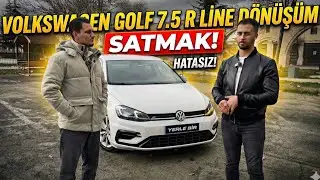 R Line D&ouml;n&uuml;ş&uuml;m Volkswagen Golf Satmak ! 1.225.000 ₺