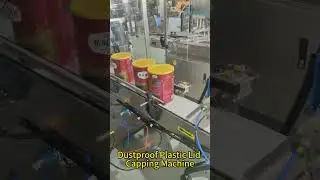 Best Dust-proof Caps Press Capping Machine, Food Jar Plastic Lid Snap On Capper #Shorts