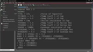 Разработка моделей подсхем с использованием редактора моделей PSpice