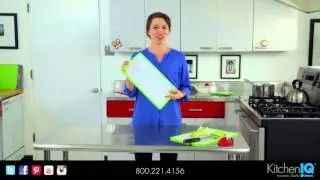 KitchenIQ Plastic Cutting Board