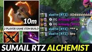 Sumail + Arteezy Alchemist 10min FURY