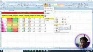 How to Use Data Bars, Color Scales, Icon Sets Conditional Formatting in Excel - Tutorial in Kannada