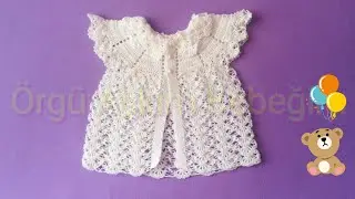 İncili Prenses Bebek Yeleği Nasıl Örülür?İncili Yelek Anlatımlı/Tığ İşi Bebek Yeleği Yapımı