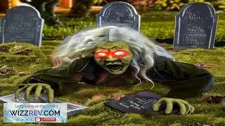 Halloween Outdoor Decorations Animated Zombie Groundbreaker Climbing Prop with eBay