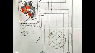 Orthographic Projection Prob 6