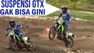 Reaksi Pembalap Grasstrack Dikasih Motor Special Engine Motocross Terbaru Kawasaki KX