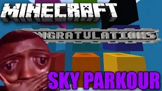 1v1v1 Sky Parkour Race Challenge! (Minecraft Map)