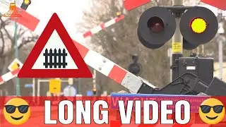 DUTCH RAILROAD CROSSING  - 😎🚂 LONG VIDEO 🚂😎 - Driebergen Rijsenburg  Arnhemsebovenweg
