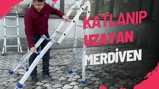 Katlanınca Ufacık, Açılınca Dev. Katlanıp Uzayan Merdiven Kullanım Alanları ve Avantajları