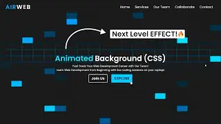 Classic Animated Background | HTML, CSS & Javascript