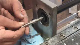 Pool cue joint pin install