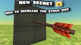 NEW SECRET - HOW RO INCREASE THE STOCK SIZE REAL 100% | CHICKEN GUN 😱