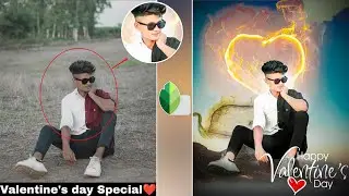 ❤️Valentine's day Special || 😍Valentine's Day Photo Editing 2022🔥 - Niraj Editz