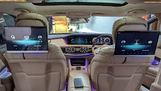 Mercedes Benz S-Class (W222) Headrest Screens 12.5