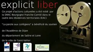 La parole aux coll&eacute;giens explicit liber
