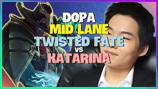 Dopa's Challenger Twisted Fate: Map Control Masterclass! Engsub