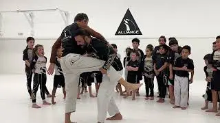 BJJ Kids - захват одной ногой