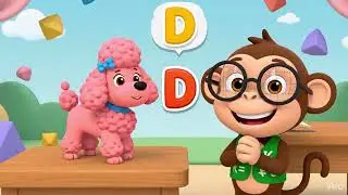 Learn ABC with Milo the Math Monkey 🐵#ABC #AlphabetForKids #KidsShorts #LearningShorts #MiloMonkey