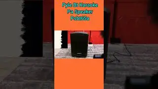 SOUND & MIC TEST PYLE BT KARAOKE PA SPEAKER # shorts