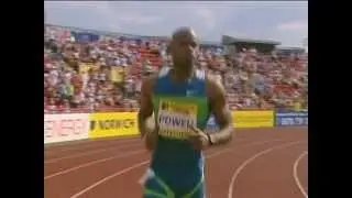 Asafa Powell  100m WR(9.77)Gateshead,2006