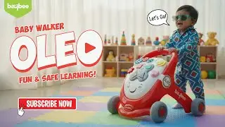 👶 Детские ходунки Baybee Oleo, которые превратят первые шаги в весёлые приключения! 🌈
