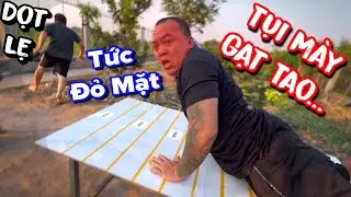 Th&aacute;nh X&agrave;m tức đỏ mặt lu&ocirc;n m&agrave; kh&ocirc;ng l&agrave;m g&igrave; được khi bị đ&agrave;n em lừa dắt mũi hơi thốn