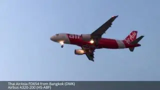 Planespotting at Tan Son Nhat Int'l Airport RWY 25R [HD]