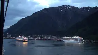 Ovation of the Seas: Juneau Arrival & Departure on May 19th, 2019