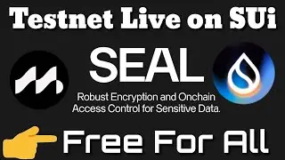 Seal Testnet On Sui Wallet Just Like Walrus Airdrop