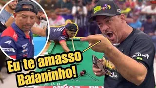 Baianinho de Mauá encara PROVOCAÇÕES do Polêmico Furacão Katrina na SINUCA