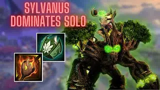 Smite Conquest | Sylvanus Solo DOMINATES the lane