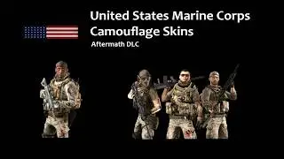 Battlefield 3: Aftermath USMC Camouflage Skins