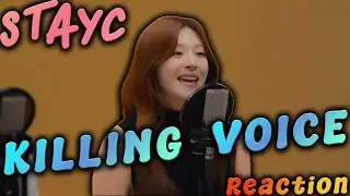 В студии Dingo Studios творится настоящее 🧸💓 | StayC Killing Voice 🎤 | Реакция StayC 🫧