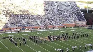 Wake Forest Marching Band pregame spelling deacons playing fight song.at Navy game.10-9-10.MOV