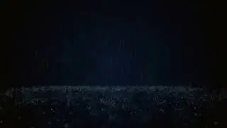 SLEEP with RAIN Sounds BLACK SCREEN | Sleep and Relaxation | Dark Screen Nature Sounds