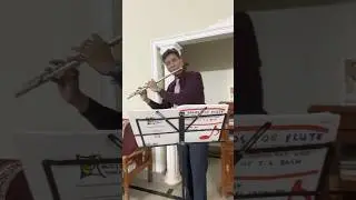 J. S. Bach I Bourr&eacute;e Anglaise I Part Performance I from Partita in A minor I BWV 1013 {Solo Flute}