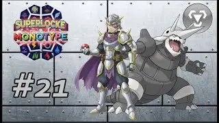 POKEMON SUPERLOCKE MONOTYPE🎖️🔴🔴#21⚪⚪🔴🎖️⚙️TIPO ACERO⚙️